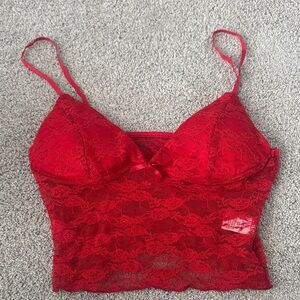 SHEIN Scarlet Lace Bralette